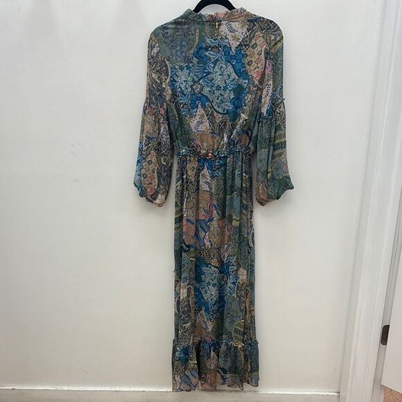 Elegant Multicolor Misa Los Angeles Maxi Dress - Picture 5 of 7